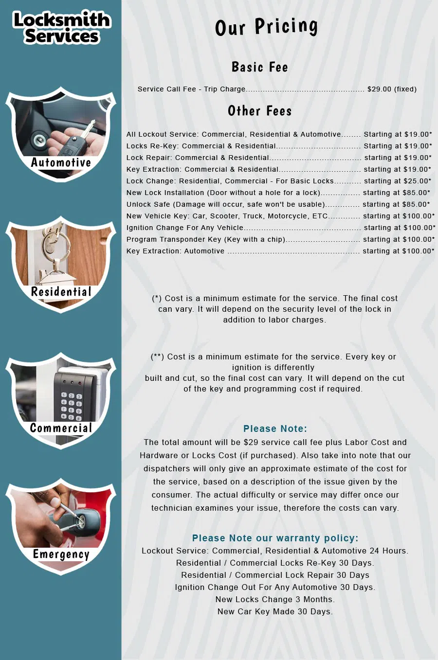 Metro Master Locksmith Cedarville, OH 937-265-0313